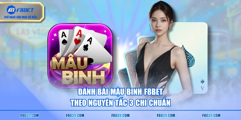 Đánh bài Mậu Binh F8BET theo nguyên tắc 3 chi chuẩn